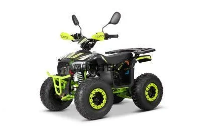 Квадроцикл детский YACOTA (Якота) Sirius 110 чёрный/зелёный (машинокомплект)