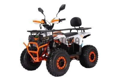 Квадроцикл YACOTA (Якота) VEKTOR 125 LUX белый/оранжевый (машинокомплект)