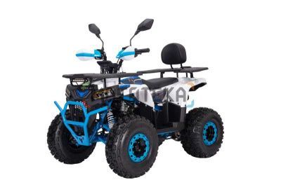 Квадроцикл YACOTA (Якота) VEKTOR 125 LUX белый/синий (машинокомплект)