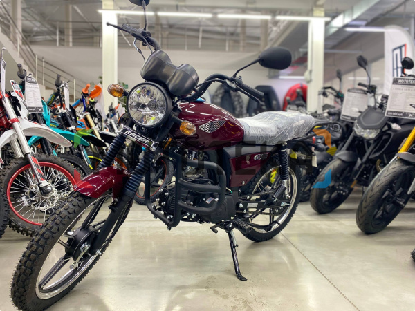 Мопед Racer (Рейсер) RC50 (110) ALPHA M1 бордовый | Мототека