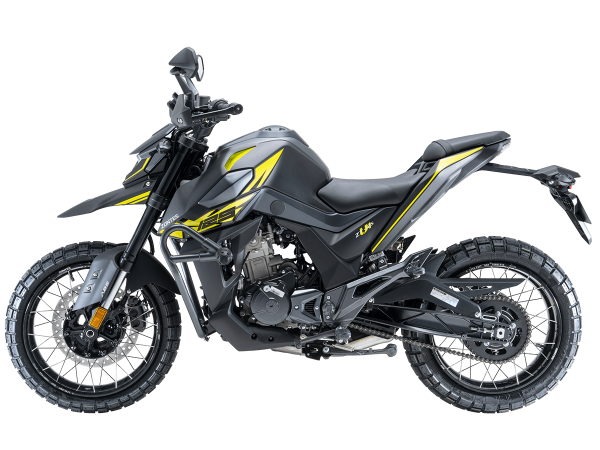 Мотоцикл дорожный Zontes (Зонтес) ZT200 - U1 (4T ZT163ML EFI) 17/17 (2025 г.) серебряный/желтый с ПТС | Мототека