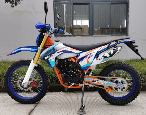 Мотоцикл кроссовый / эндуро ROLIZ (Ролиз) SPORT - 007 ZS172FMM синий с ПТС | Мототека