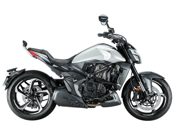 Мотоцикл дорожный Zontes (Зонтес) ZT350 - V1 (4T ZT184MP EFI) 17/17 (2023 г.) серебристый с ПТС | Мототека