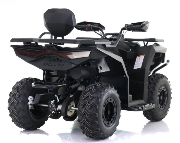Квадроцикл Мотомир ATV HAMMER 5 CVT чёрный (машинокомплект) | Мототека