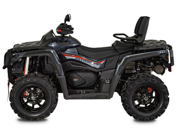 Квадроцикл AODES (Аодес) Pathcross ATV800L EPS двухместный серый с ПСМ | Мототека