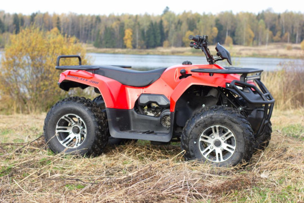 Квадроцикл IRBIS (Ирбис) ATV 200 LUX 2023 красный с ПСМ | Мототека