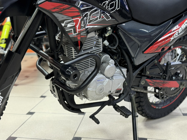 Мотоцикл кроссовый / эндуро ROCKOT (Рокот) XR250 чёрный/красный 21/18 с ЭПТС | Мототека