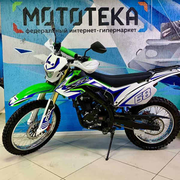 Мотоцикл кроссовый / эндуро ROLIZ (Ролиз) SPORT - 004 ZS172FMM-6 250 синий с ПТС | Мототека