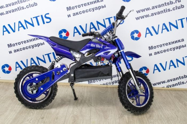 Электромотоцикл Avantis (Авантис) Mini Bike 800W (питбайк) | Мототека
