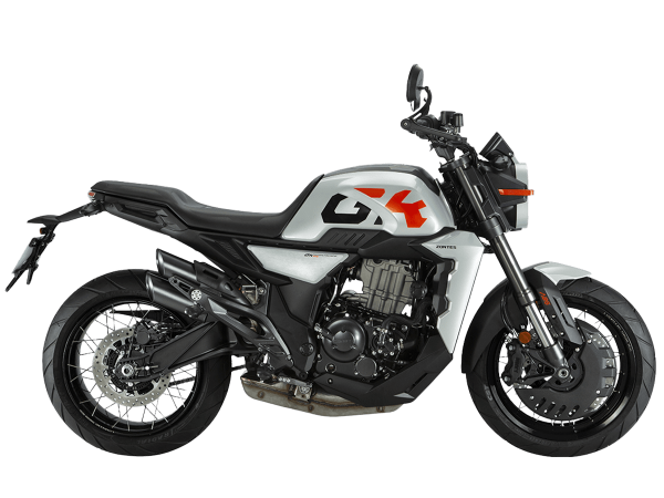 Мотоцикл дорожный Zontes (Зонтес) ZT350 - GK серебристый/оранжевый с ПТС | Мототека