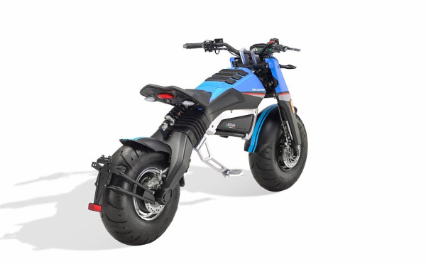 Электромотоцикл Velocifero (Велоциферо) BEACHMAD чёрный | Мототека