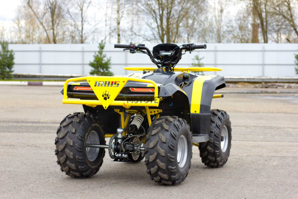 Квадроцикл детский IRBIS (Ирбис) ATV 125 2023 желтый с ПСМ | Мототека