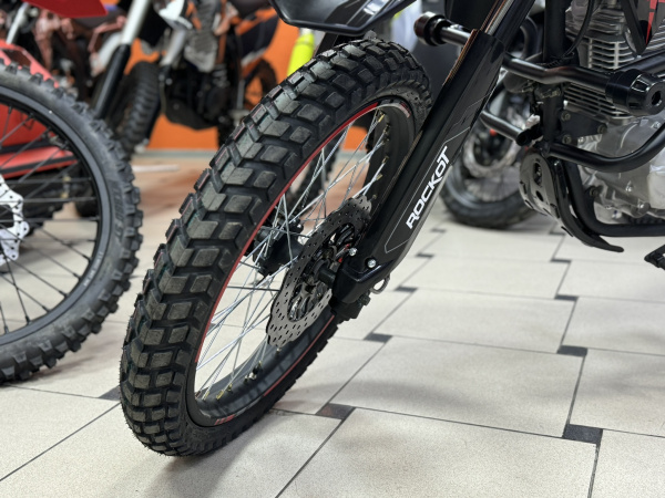 Мотоцикл кроссовый / эндуро ROCKOT (Рокот) XR250 чёрный/красный 21/18 с ЭПТС | Мототека